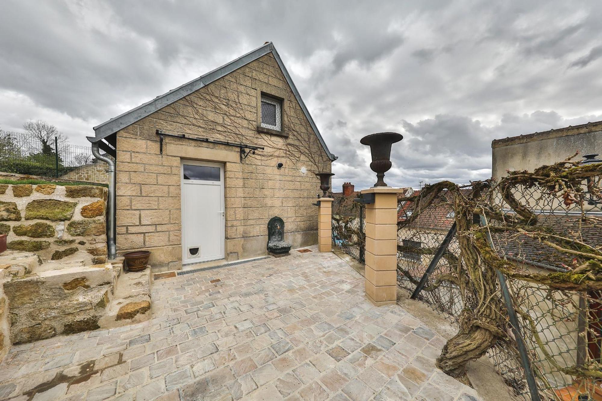 L'Estampe Villa Auvers-sur-Oise Buitenkant foto