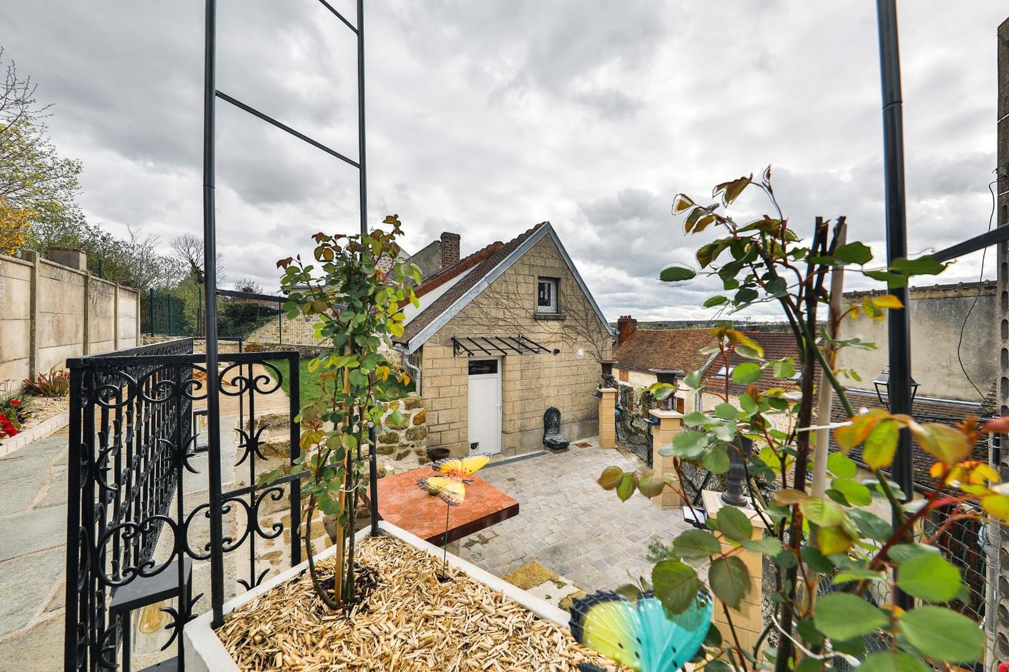 L'Estampe Villa Auvers-sur-Oise Buitenkant foto