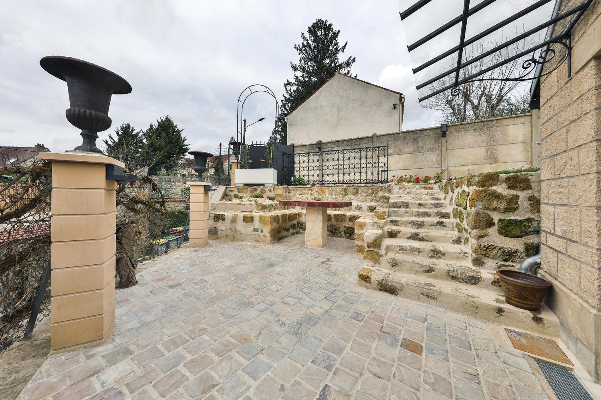 L'Estampe Villa Auvers-sur-Oise Buitenkant foto